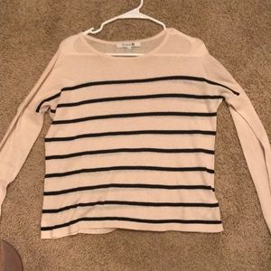 Long sleeve stripper shirt